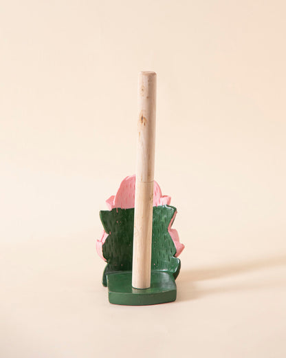 Pink Tulip Tissue Holder