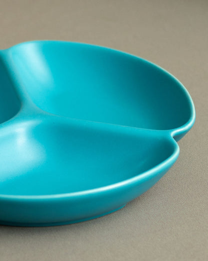Monochrome Chip & Dip Platter - Sky Blue
