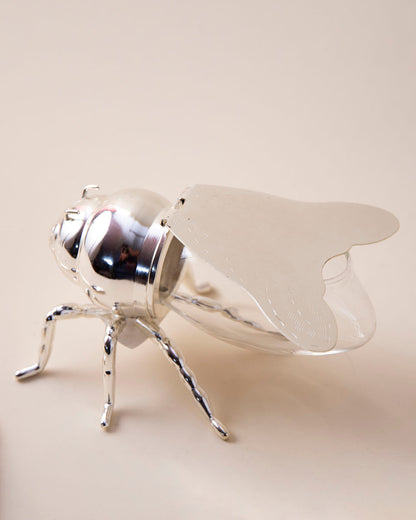 HoneyBee Honey Pot '200 ML' - Silver