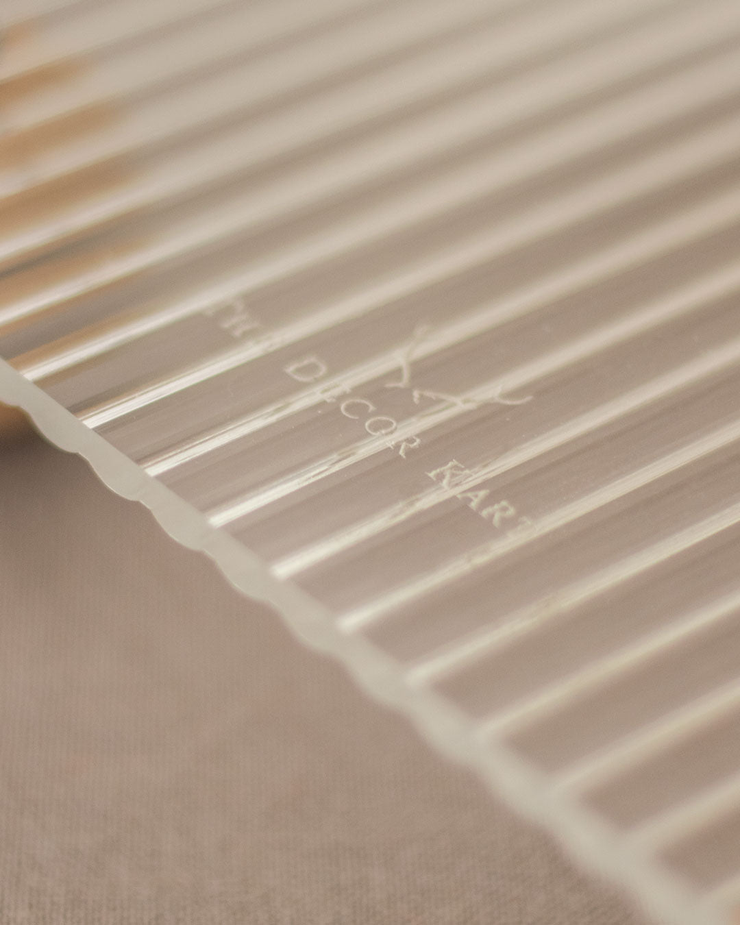 Clear Acrylic Serving Tray