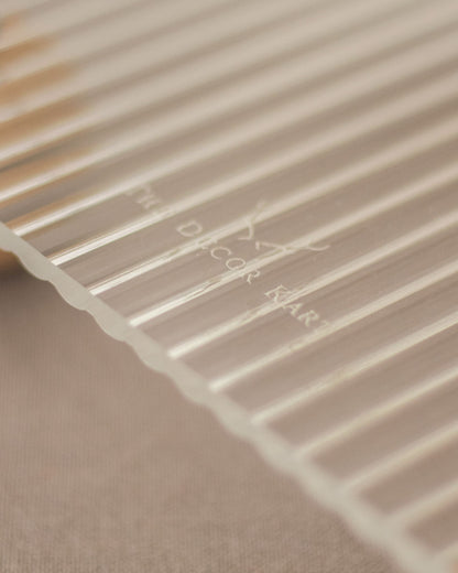 Clear Acrylic Serving Tray