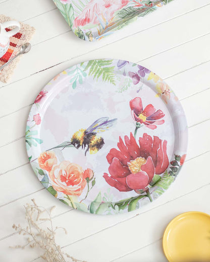 'Nectar' Round Serving Tray