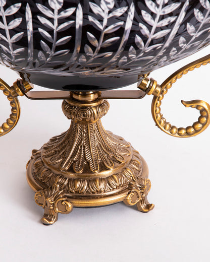 Antique Style Decorative Footed Bowl