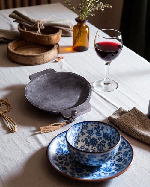 Handcrafted Hanlin Wooden Tray
