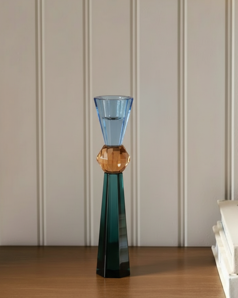 Aurora Prism Candle Holder - Small