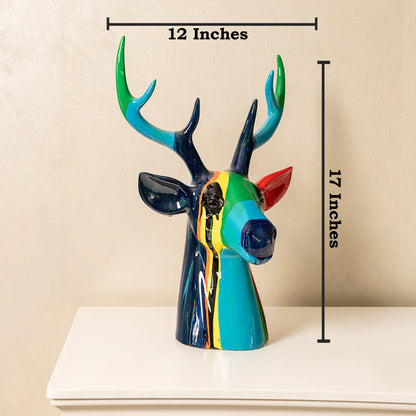 Prism Deer Display Decoration Showpiece & Home Decoration Items