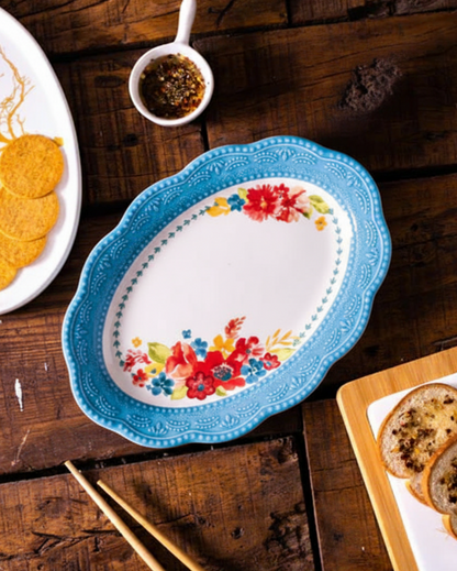 Floral Fiesta Serving Platter