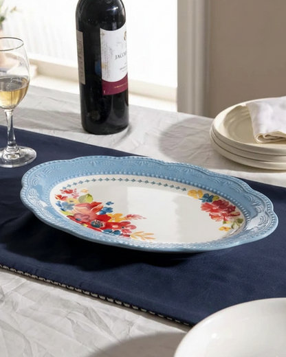 Floral Fiesta Serving Platter