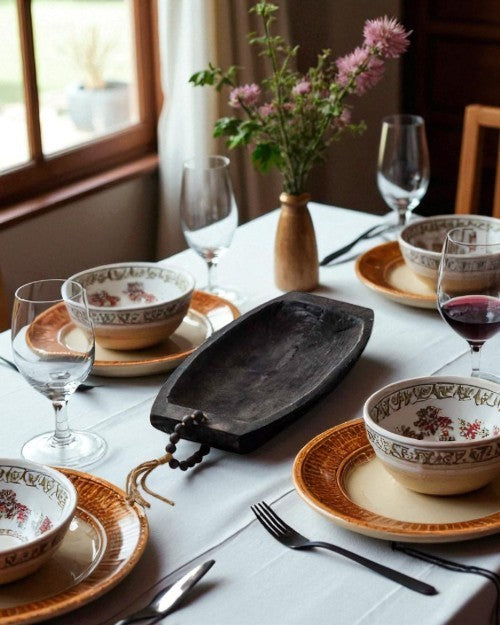 Handcrafted Hanlin Wooden Tray