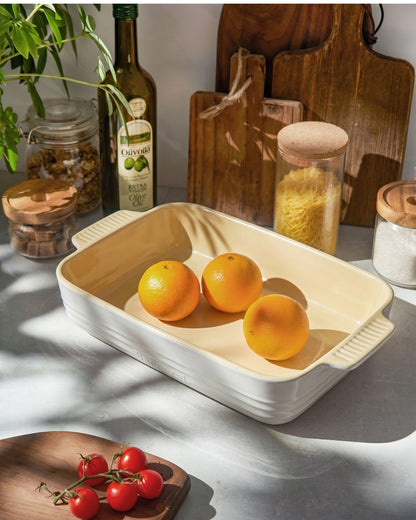 Oven Craft Baking Dish - White