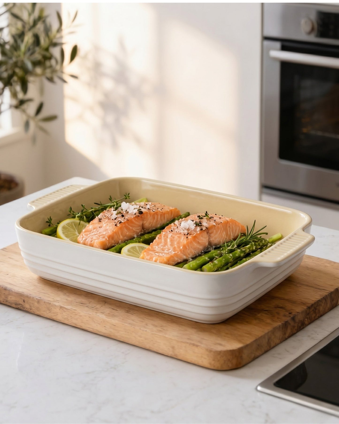 Oven Craft Baking Dish - White