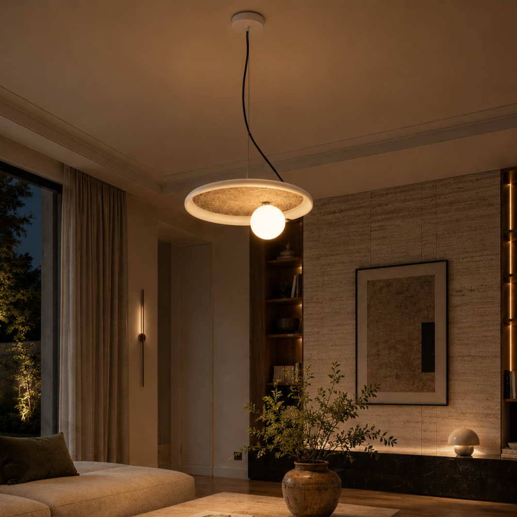 Quantum Ceiling Light For Home & Home Decoration Item - White