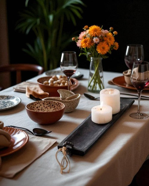 Handcrafted Hanlin Wooden Tray