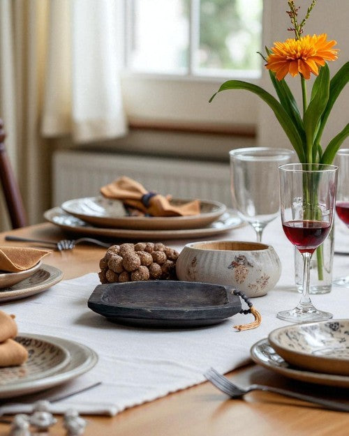 Handcrafted Hanlin Wooden Tray