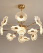 Aurora Petal Crystal LED Chandelier