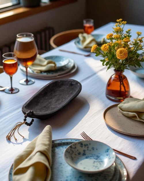 Handcrafted Hanlin Wooden Tray