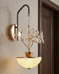 Crystal Daisy LED Wall Light