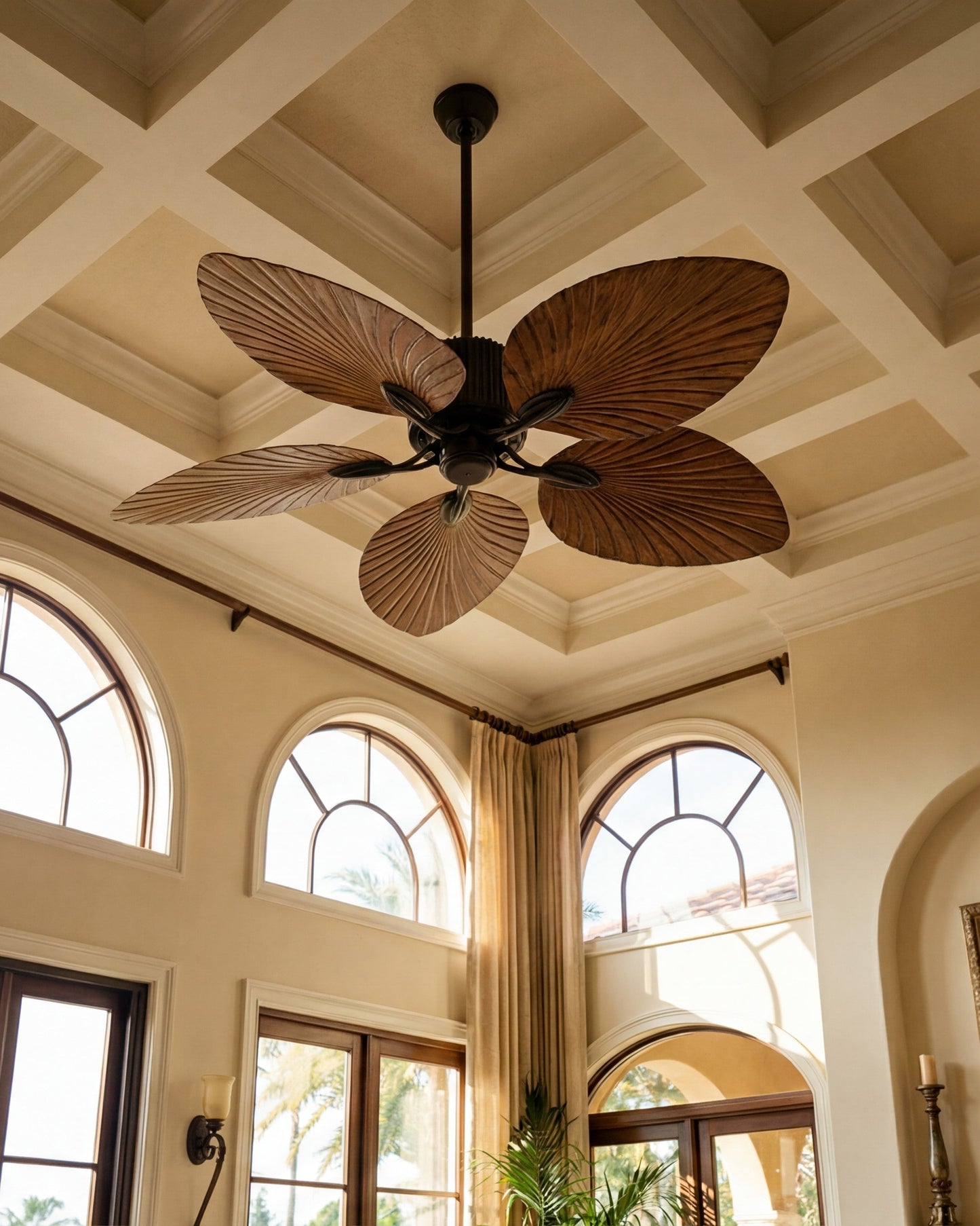 Palm Leaf Designer Ceiling Fan