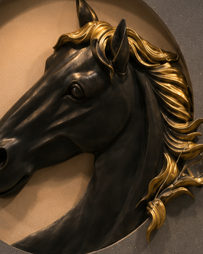 Regal Stallion Decorative Wall Accent