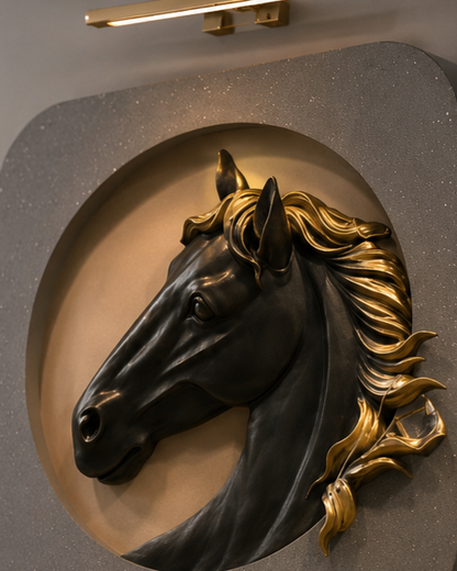 Regal Stallion Decorative Wall Accent