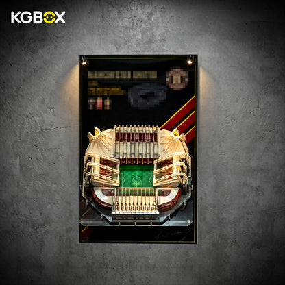 LEGO LED UV Wall Display Frame for 10272 Manchester United Old Trafford Stadium