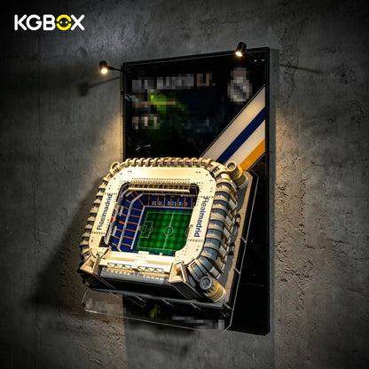 LEGO LED UV Wall Display Frame for 10299 Real Madrid Santiago Bernabéu Stadium