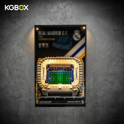 LEGO LED UV Wall Display Frame for 10299 Real Madrid Santiago Bernabéu Stadium