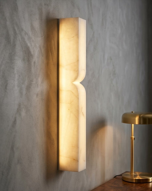 Aurelle Marble Glow Wall Sconce