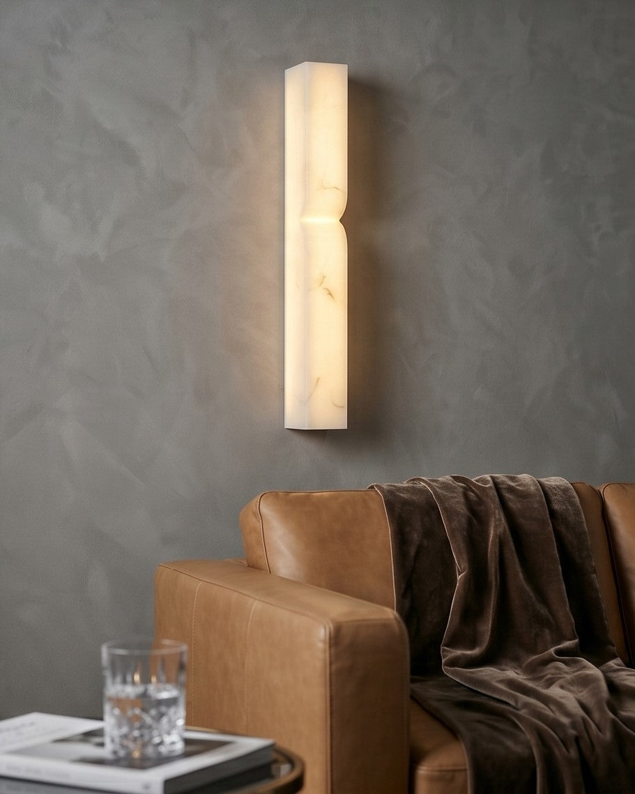 Aurelle Marble Glow Wall Sconce