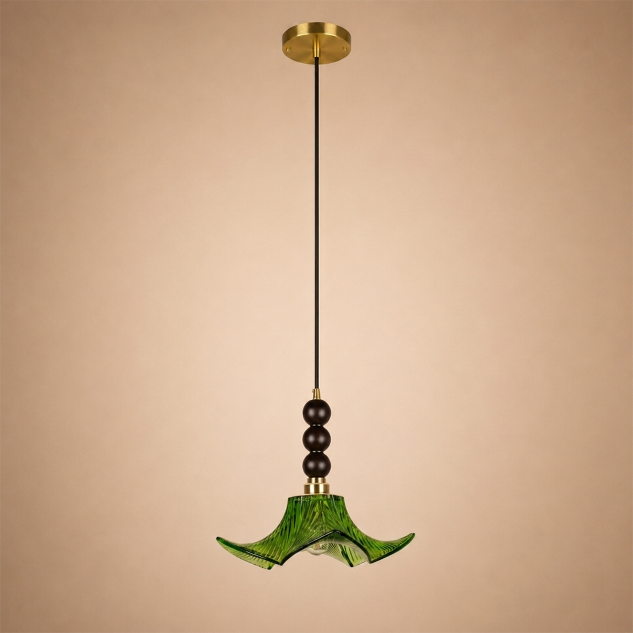 Ebon Flora Pendant Light For Home  & Item  for Home Decoration - Green