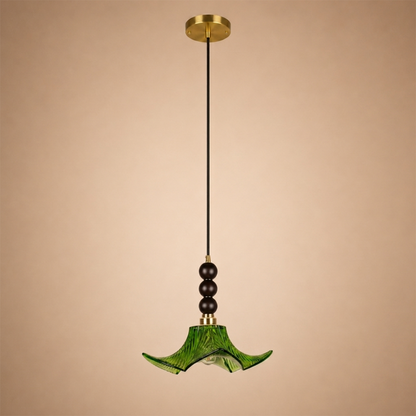 Ebon Flora Pendant Light For Home  & Item  for Home Decoration - Green