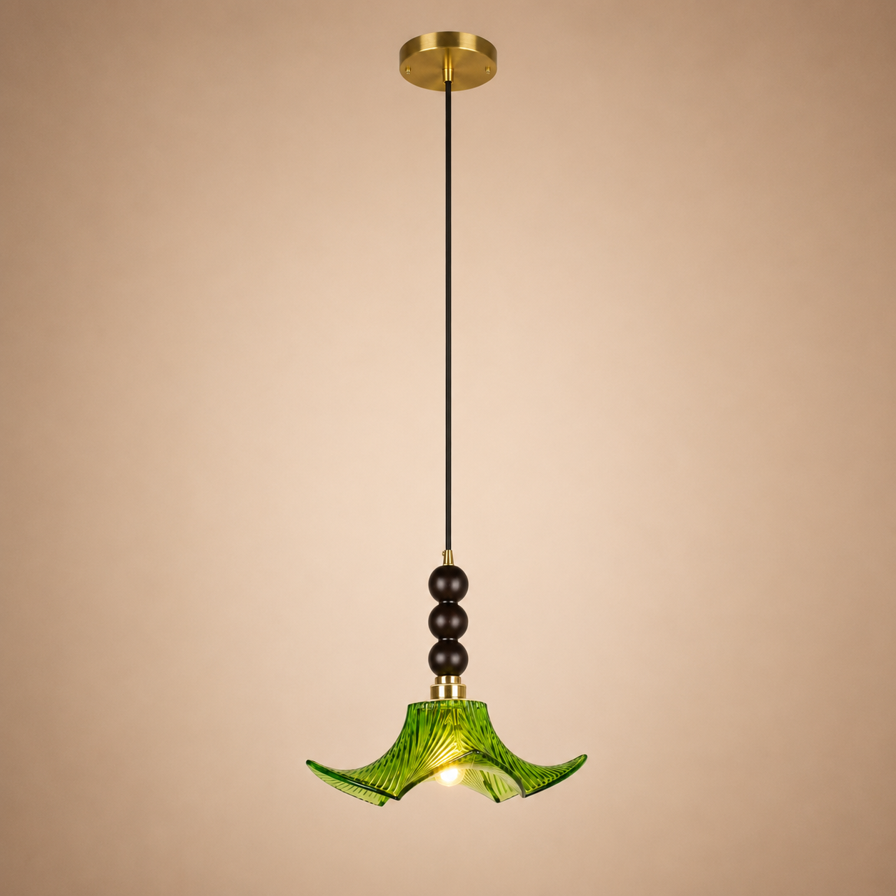Ebon Flora Pendant Light For Home  & Item  for Home Decoration - Green