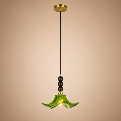 Ebon Flora Pendant Light For Home  & Item  for Home Decoration - Green