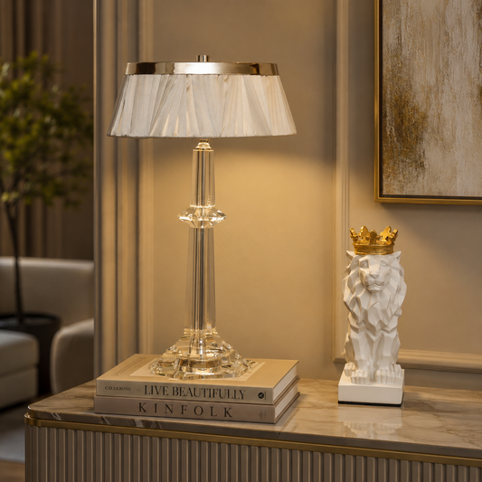Gem Aura Crystal Table Lamps For Home & Item for Home Decoration