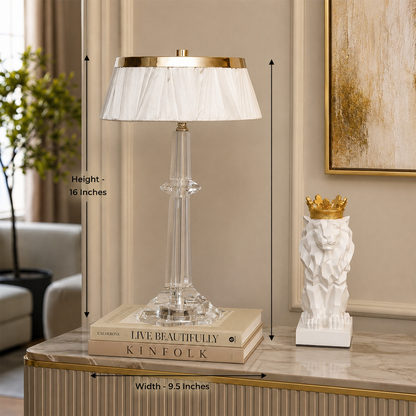 Gem Aura Crystal Table Lamps For Home & Item for Home Decoration