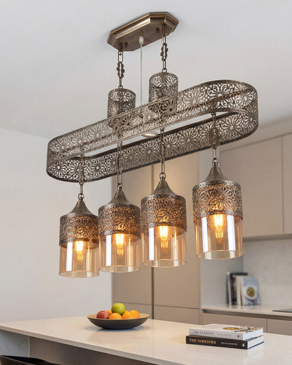 Imperial Filigree Linear Chandelier