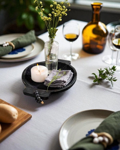 Handcrafted Hanlin Wooden Tray