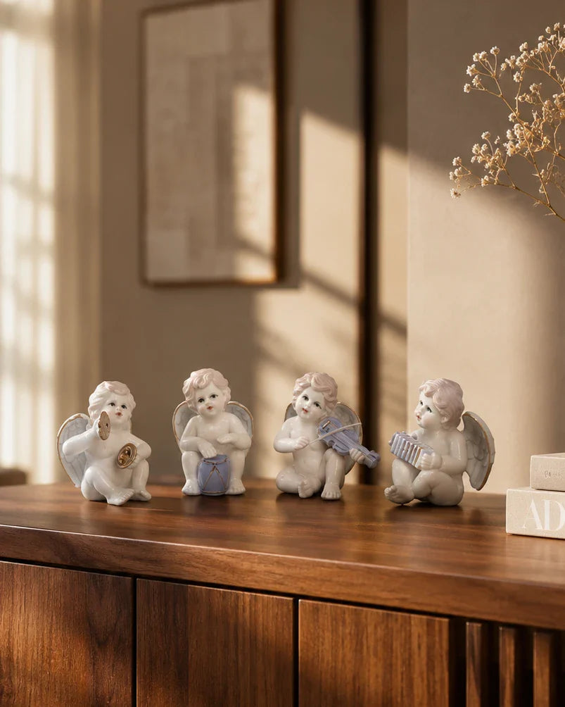 Symphony of Angels Cherub - Set Of 4