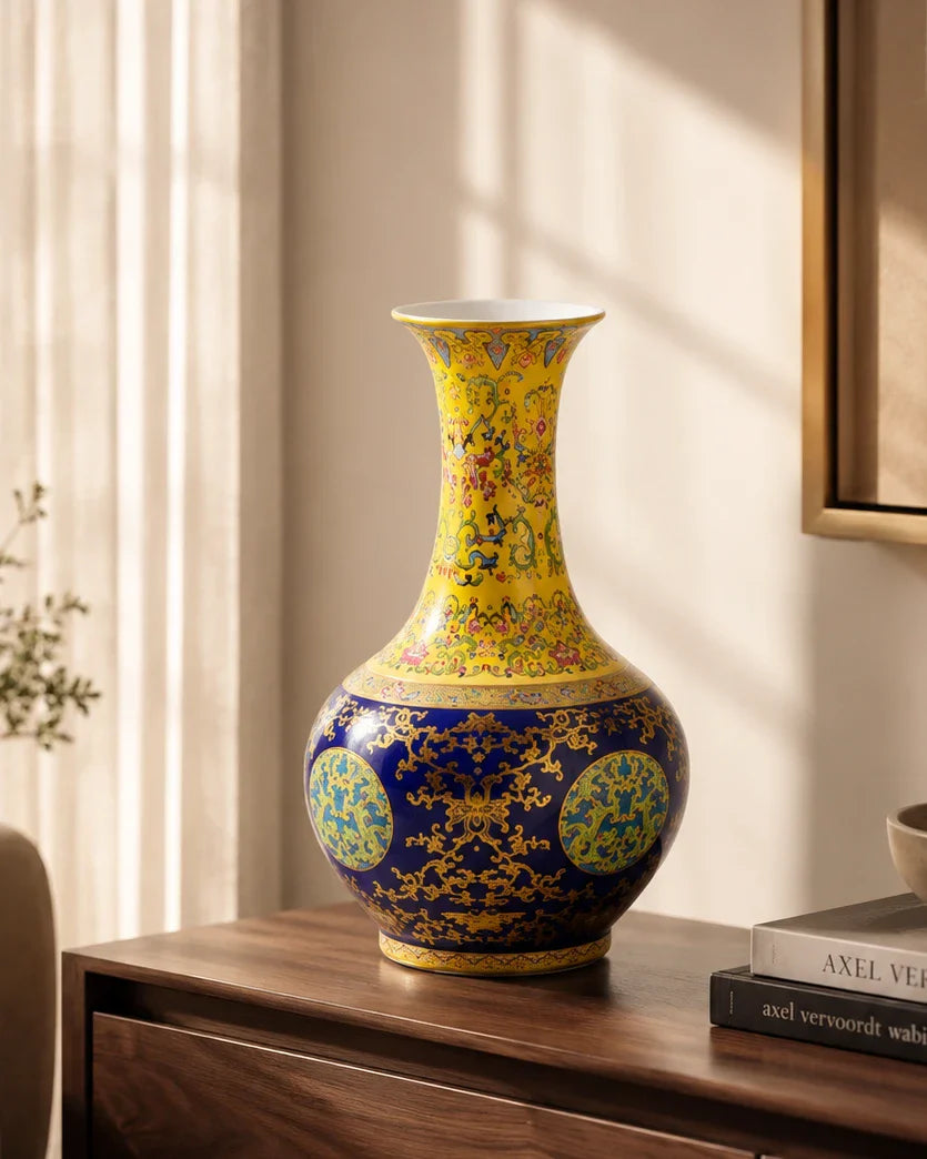Royal Imperial Floral Vase
