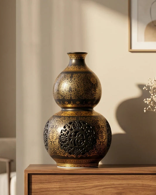 Imperial Golden Aura Vase