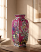 Blossom Cloisonn Enamel Vase - Pink