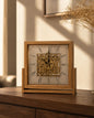 Heritage Gear Table Clock - Gold
