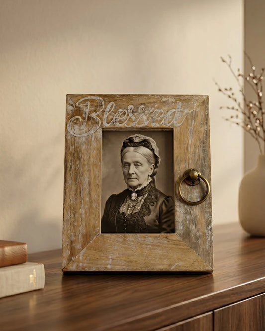 Blessed Rustic Photo Frame