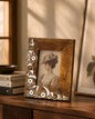 Floral Corner Handcrafted Photo Frame