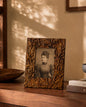 Antique Floral Carved Photo Frame