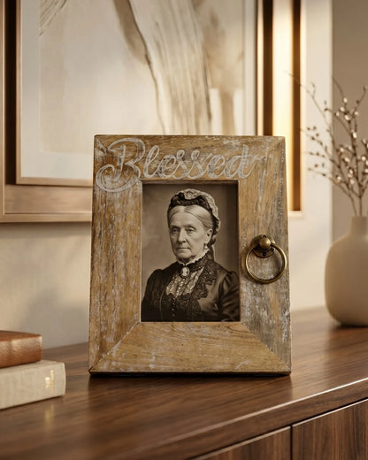 Blessed Rustic Photo Frame