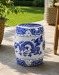 Royal Dragon Ceramic Garden Stool