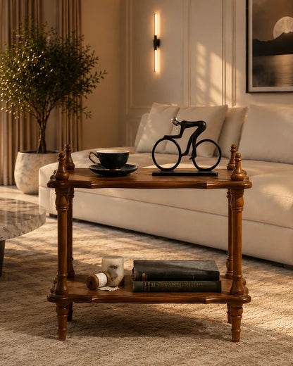 Cottage 2-Tier Side Table
