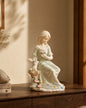 Lady with Dove - Fine Porcelain Figurine