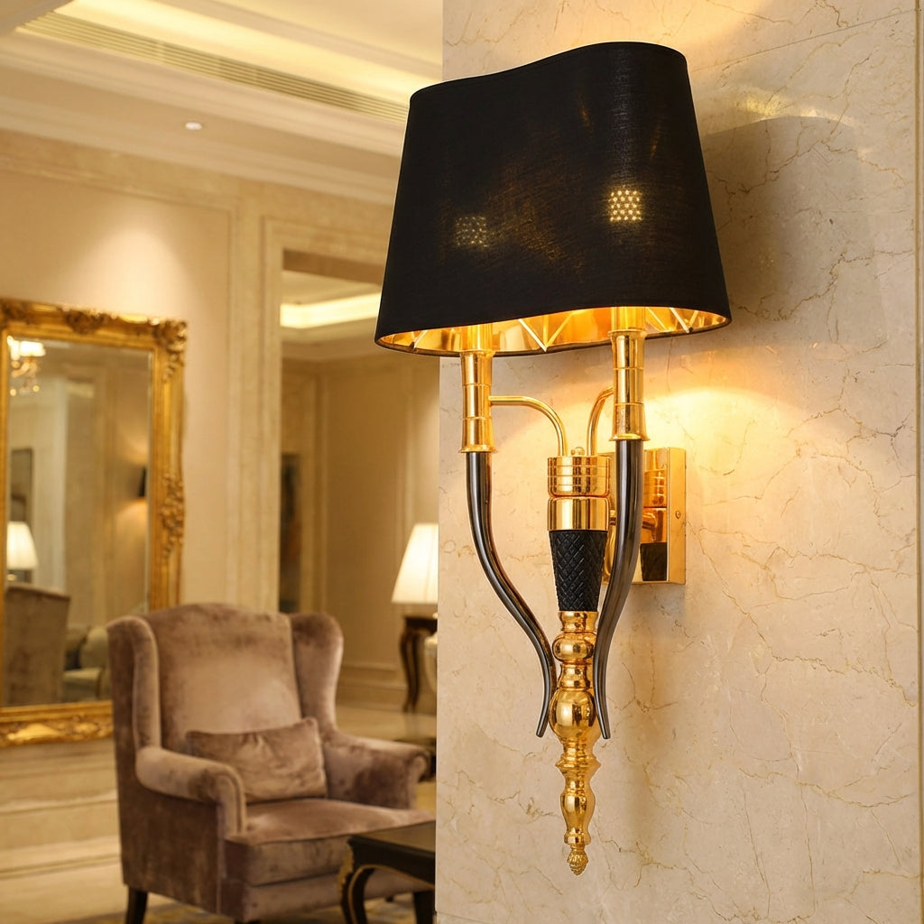 Midnight Crown Wall Light For Home